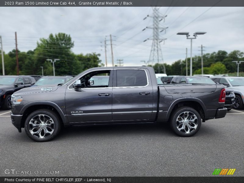  2023 1500 Limited Crew Cab 4x4 Granite Crystal Metallic