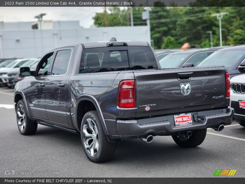 Granite Crystal Metallic / Black 2023 Ram 1500 Limited Crew Cab 4x4