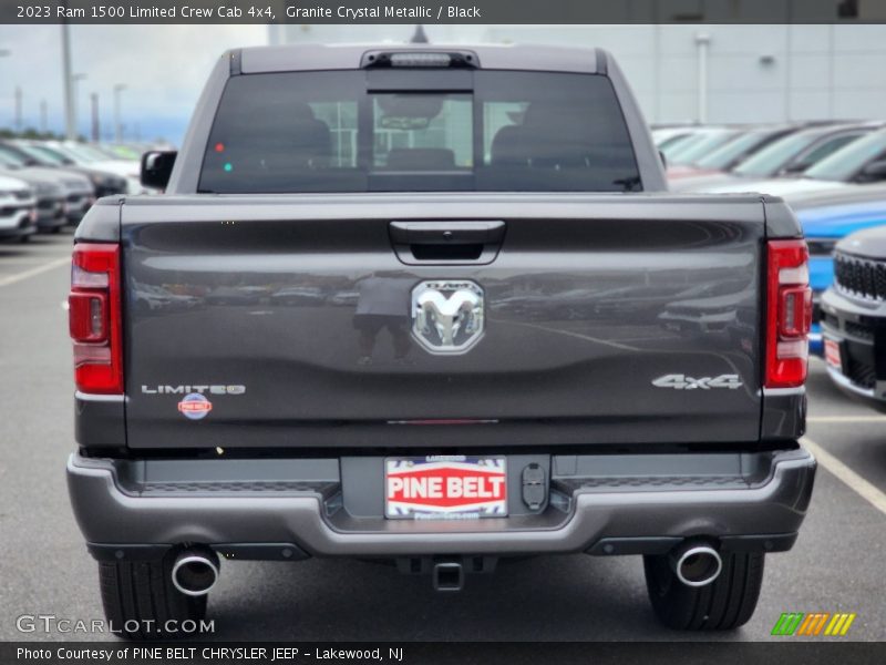 Exhaust of 2023 1500 Limited Crew Cab 4x4