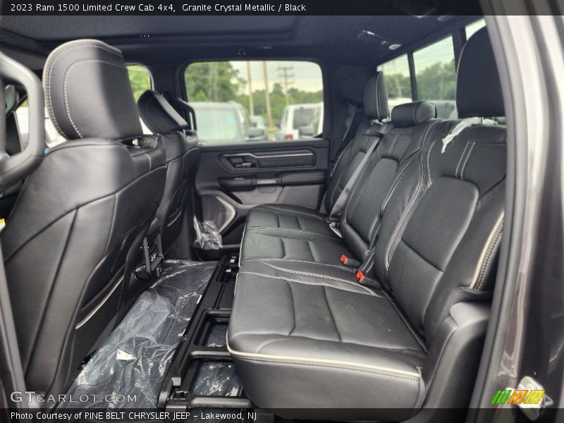 Rear Seat of 2023 1500 Limited Crew Cab 4x4