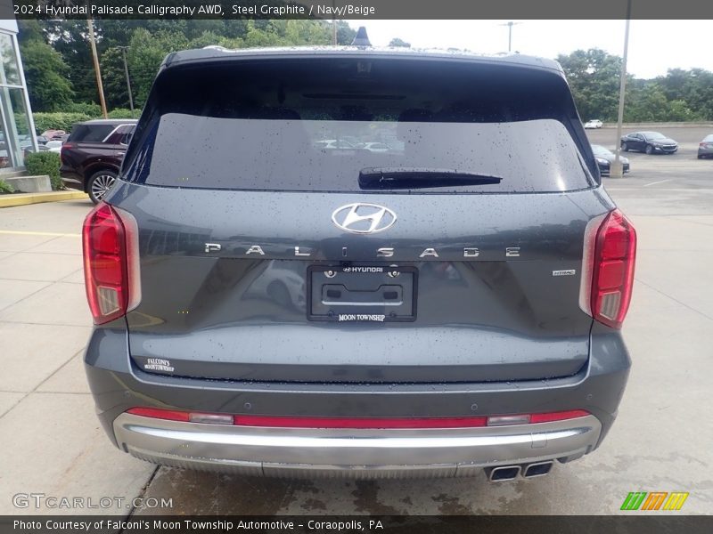 Steel Graphite / Navy/Beige 2024 Hyundai Palisade Calligraphy AWD
