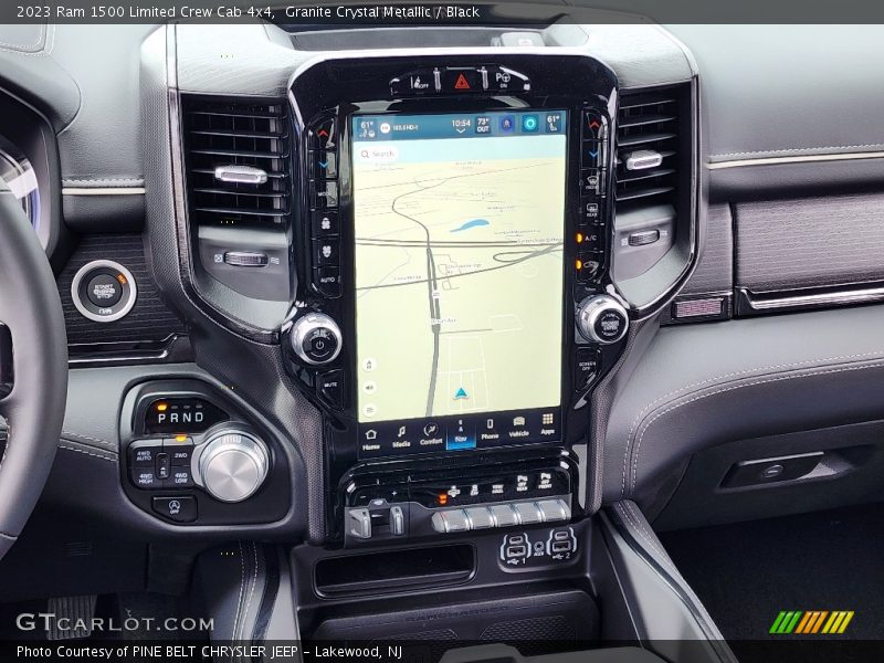 Navigation of 2023 1500 Limited Crew Cab 4x4