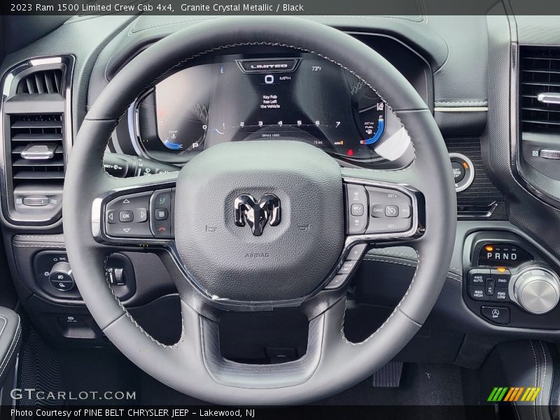  2023 1500 Limited Crew Cab 4x4 Steering Wheel