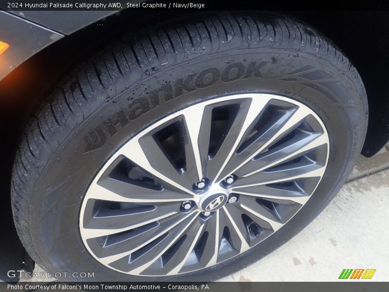 Steel Graphite / Navy/Beige 2024 Hyundai Palisade Calligraphy AWD