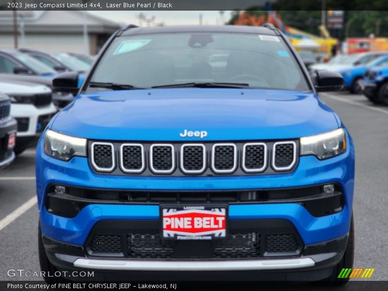 Laser Blue Pearl / Black 2023 Jeep Compass Limited 4x4
