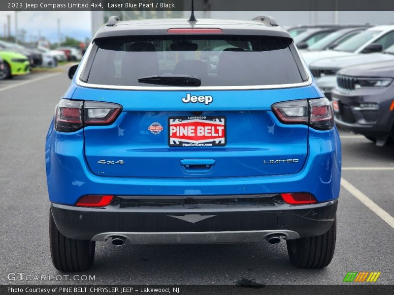 Laser Blue Pearl / Black 2023 Jeep Compass Limited 4x4