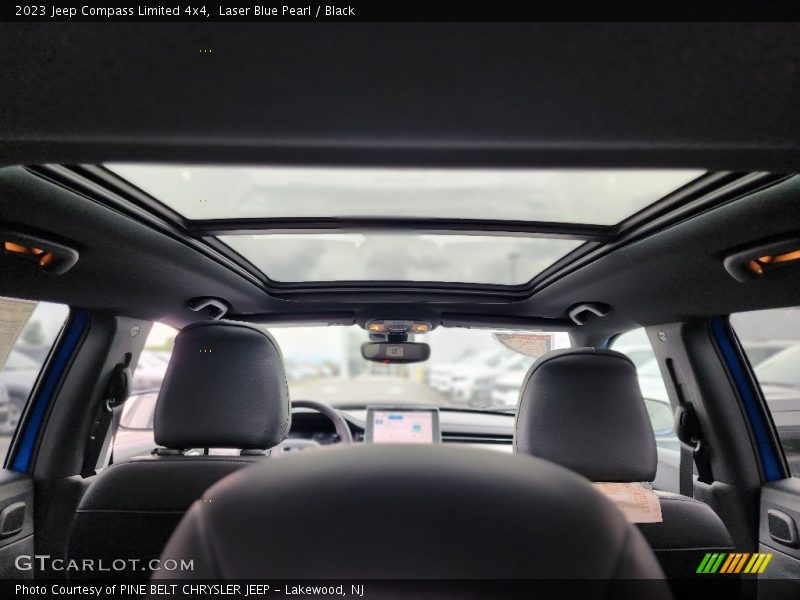 Laser Blue Pearl / Black 2023 Jeep Compass Limited 4x4