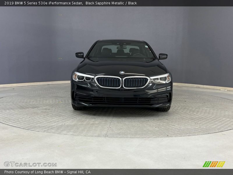 Black Sapphire Metallic / Black 2019 BMW 5 Series 530e iPerformance Sedan