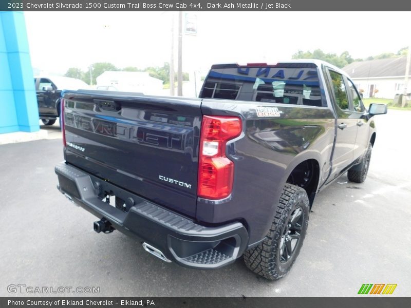 Dark Ash Metallic / Jet Black 2023 Chevrolet Silverado 1500 Custom Trail Boss Crew Cab 4x4