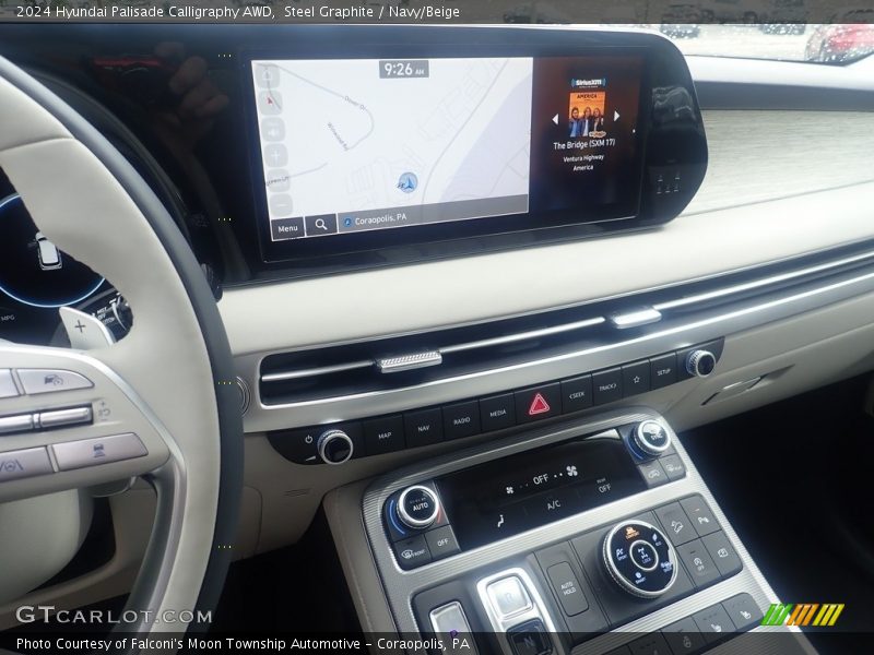 Controls of 2024 Palisade Calligraphy AWD