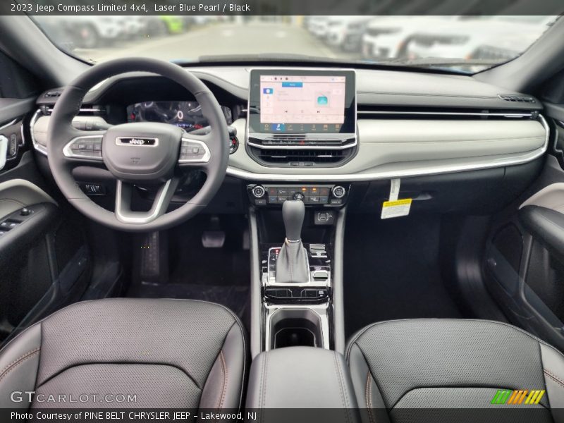 Laser Blue Pearl / Black 2023 Jeep Compass Limited 4x4