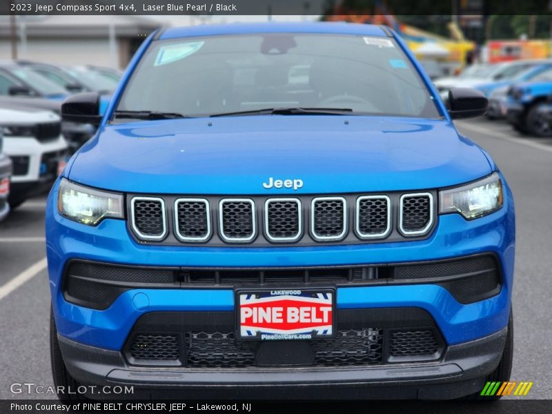 Laser Blue Pearl / Black 2023 Jeep Compass Sport 4x4