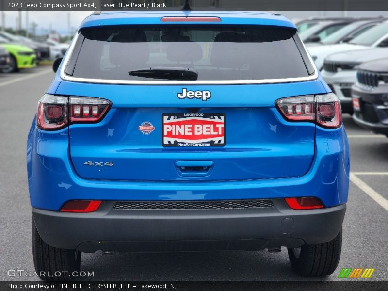 Laser Blue Pearl / Black 2023 Jeep Compass Sport 4x4