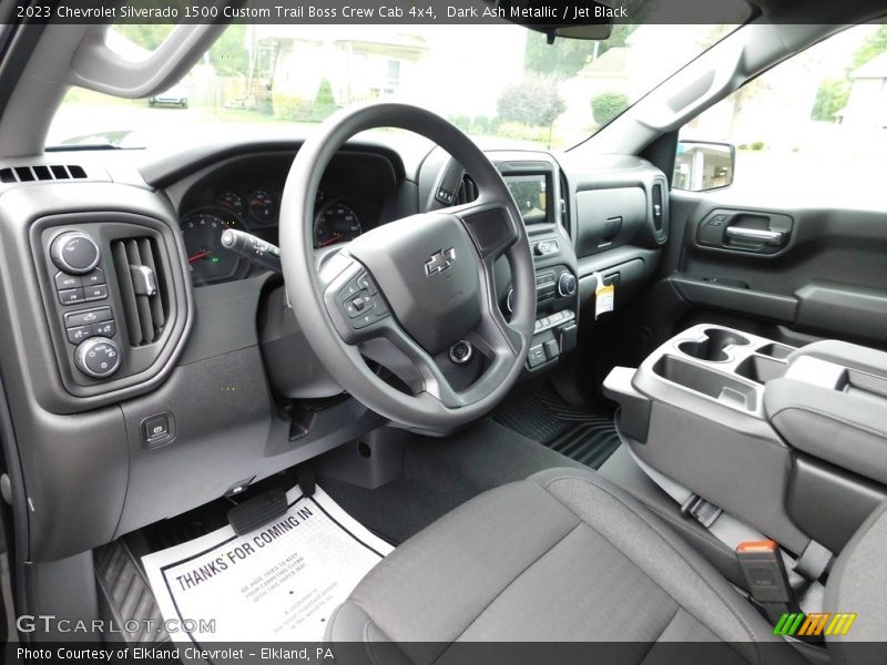 Front Seat of 2023 Silverado 1500 Custom Trail Boss Crew Cab 4x4