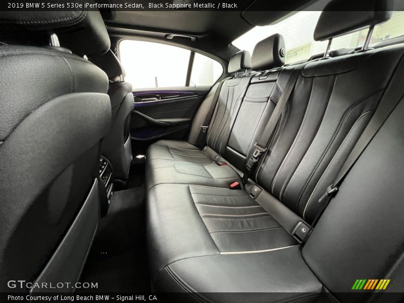 Black Sapphire Metallic / Black 2019 BMW 5 Series 530e iPerformance Sedan
