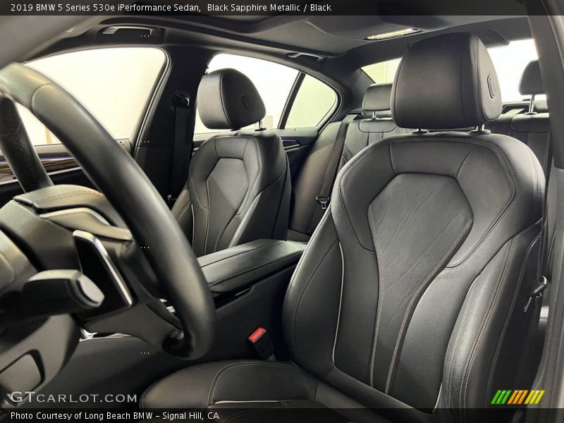 Black Sapphire Metallic / Black 2019 BMW 5 Series 530e iPerformance Sedan