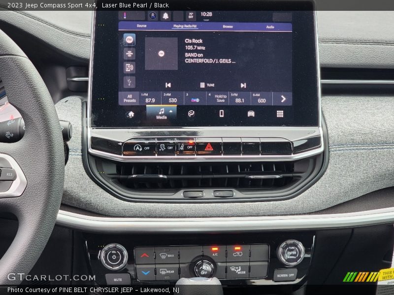 Laser Blue Pearl / Black 2023 Jeep Compass Sport 4x4