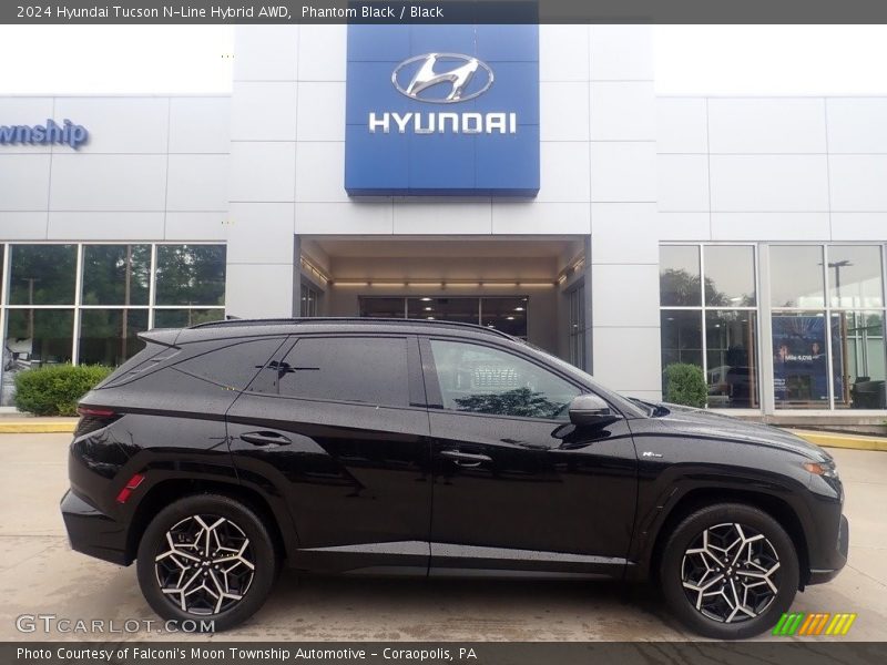  2024 Tucson N-Line Hybrid AWD Phantom Black