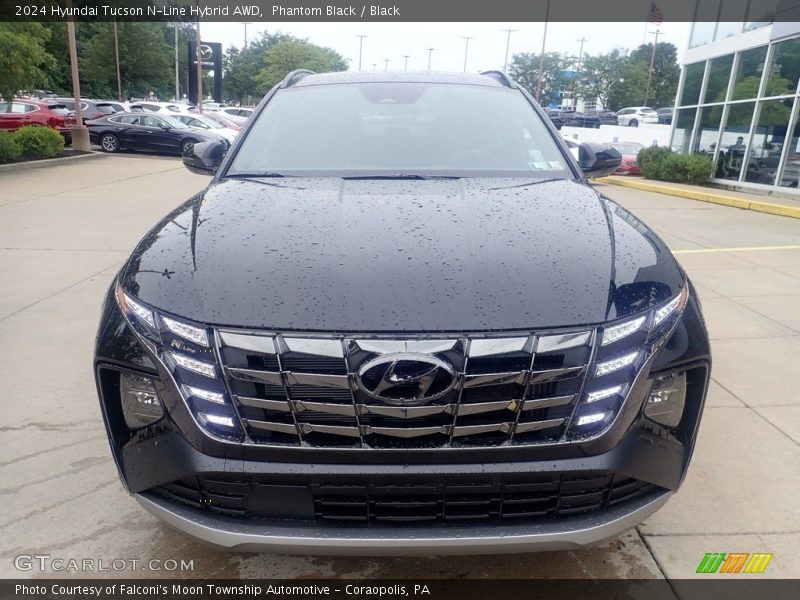 Phantom Black / Black 2024 Hyundai Tucson N-Line Hybrid AWD