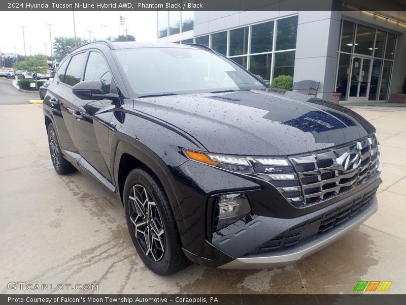 Phantom Black / Black 2024 Hyundai Tucson N-Line Hybrid AWD