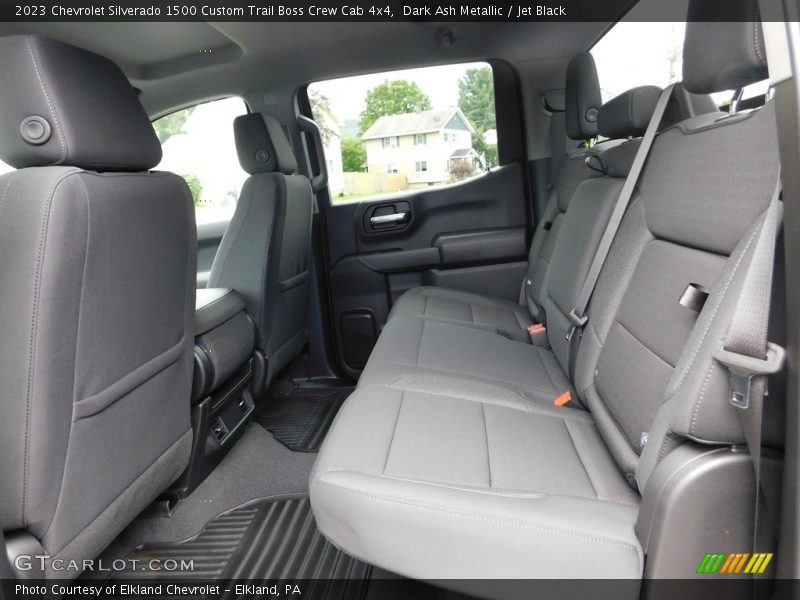 Dark Ash Metallic / Jet Black 2023 Chevrolet Silverado 1500 Custom Trail Boss Crew Cab 4x4