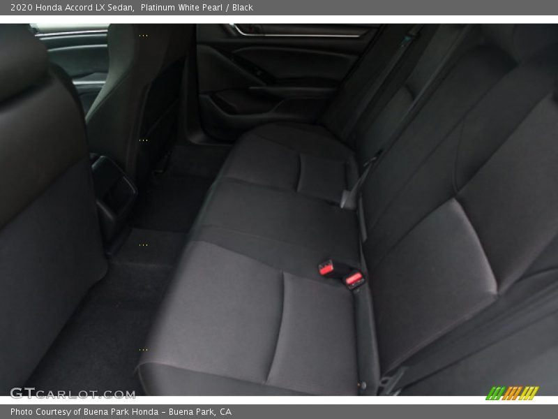 Platinum White Pearl / Black 2020 Honda Accord LX Sedan