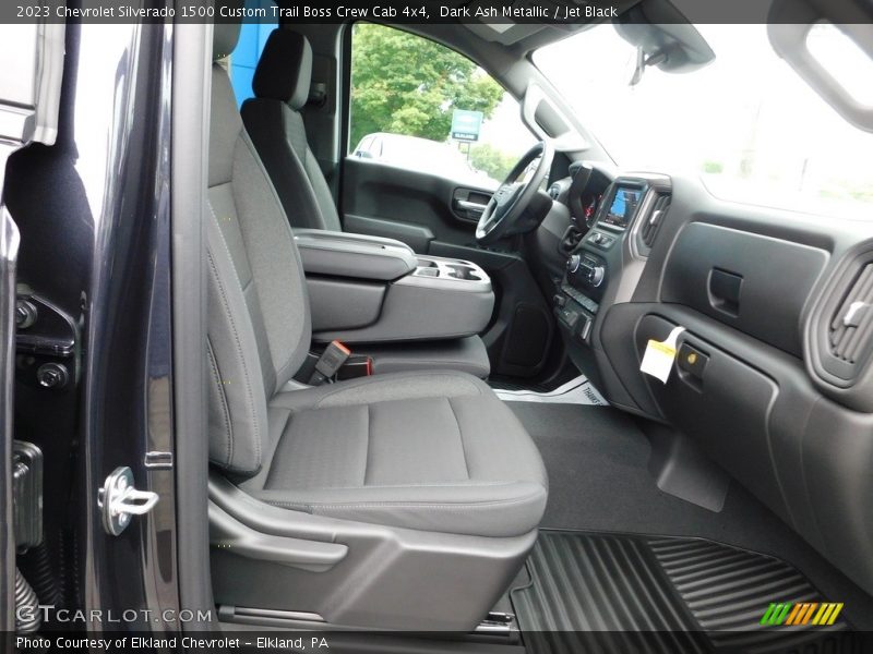 Dark Ash Metallic / Jet Black 2023 Chevrolet Silverado 1500 Custom Trail Boss Crew Cab 4x4