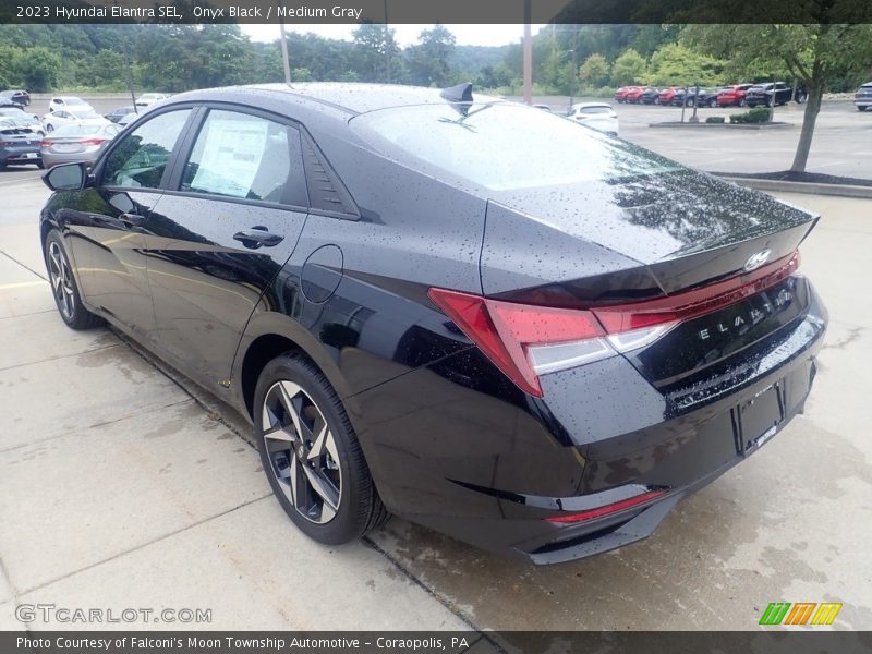 Onyx Black / Medium Gray 2023 Hyundai Elantra SEL