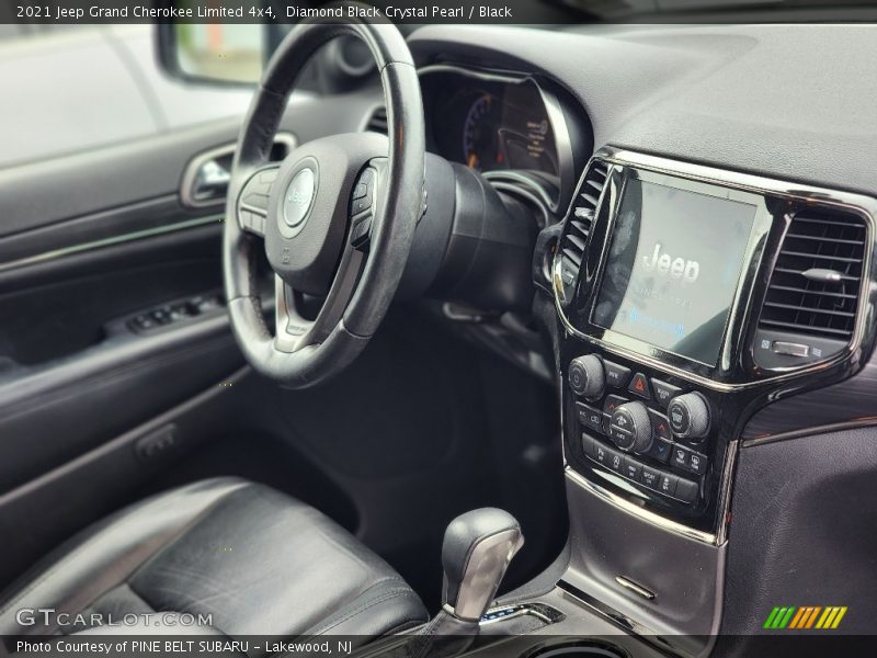 Diamond Black Crystal Pearl / Black 2021 Jeep Grand Cherokee Limited 4x4