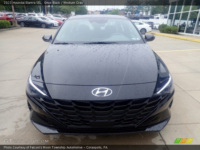 Onyx Black / Medium Gray 2023 Hyundai Elantra SEL