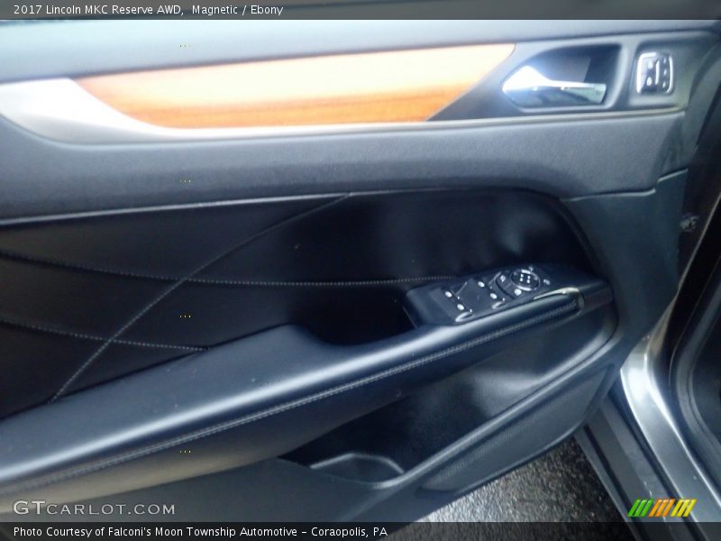 Magnetic / Ebony 2017 Lincoln MKC Reserve AWD