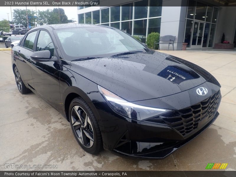 Onyx Black / Medium Gray 2023 Hyundai Elantra SEL