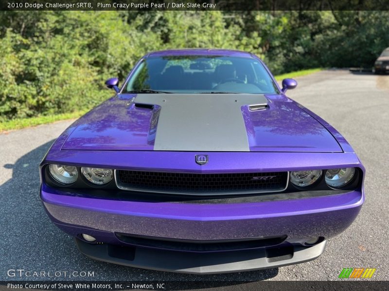 Plum Crazy Purple Pearl / Dark Slate Gray 2010 Dodge Challenger SRT8