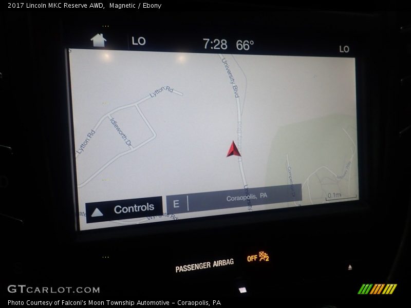 Magnetic / Ebony 2017 Lincoln MKC Reserve AWD