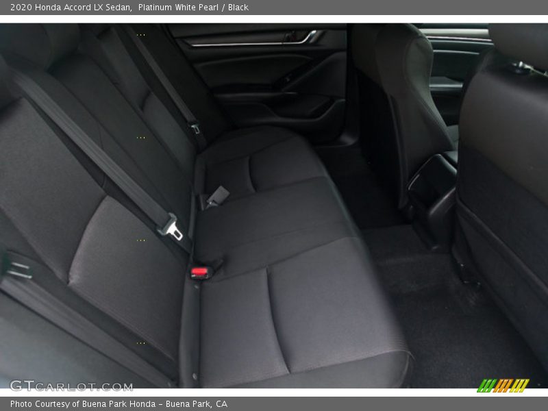 Platinum White Pearl / Black 2020 Honda Accord LX Sedan