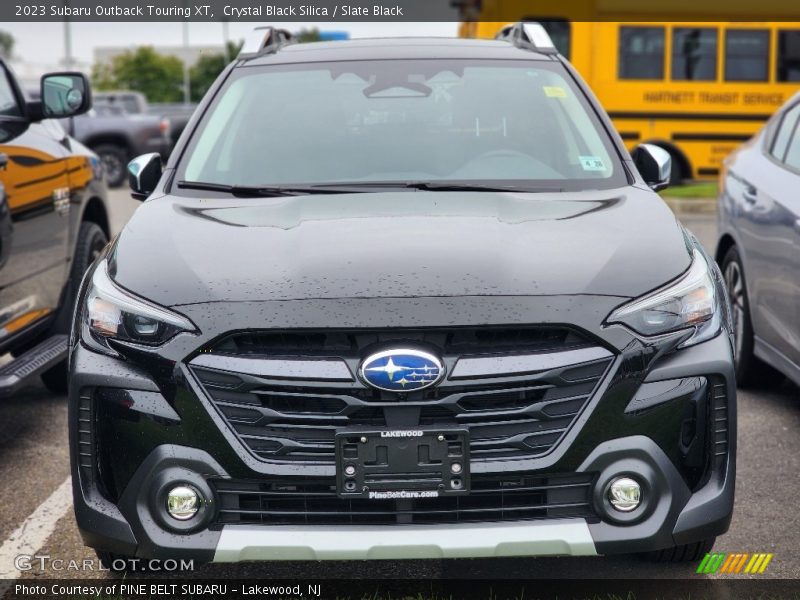 Crystal Black Silica / Slate Black 2023 Subaru Outback Touring XT