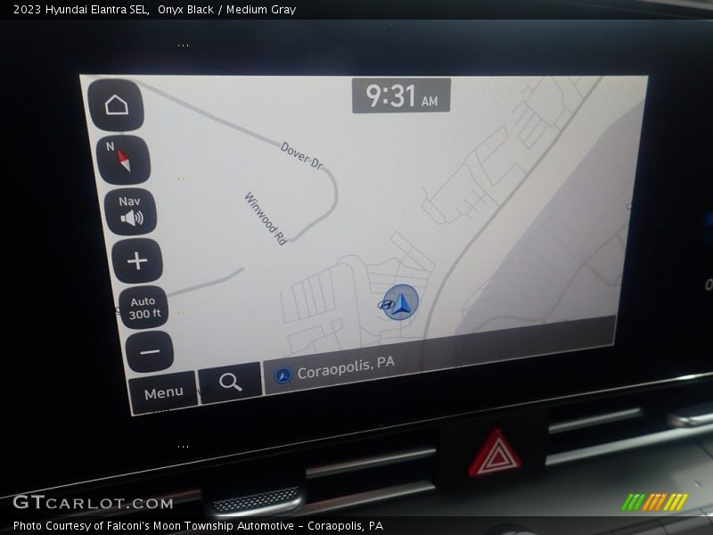 Onyx Black / Medium Gray 2023 Hyundai Elantra SEL