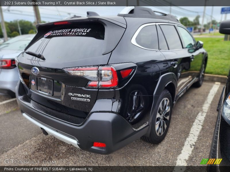 Crystal Black Silica / Slate Black 2023 Subaru Outback Touring XT