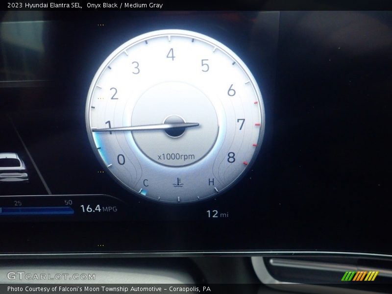 Onyx Black / Medium Gray 2023 Hyundai Elantra SEL