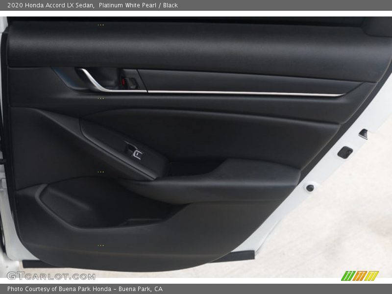 Platinum White Pearl / Black 2020 Honda Accord LX Sedan