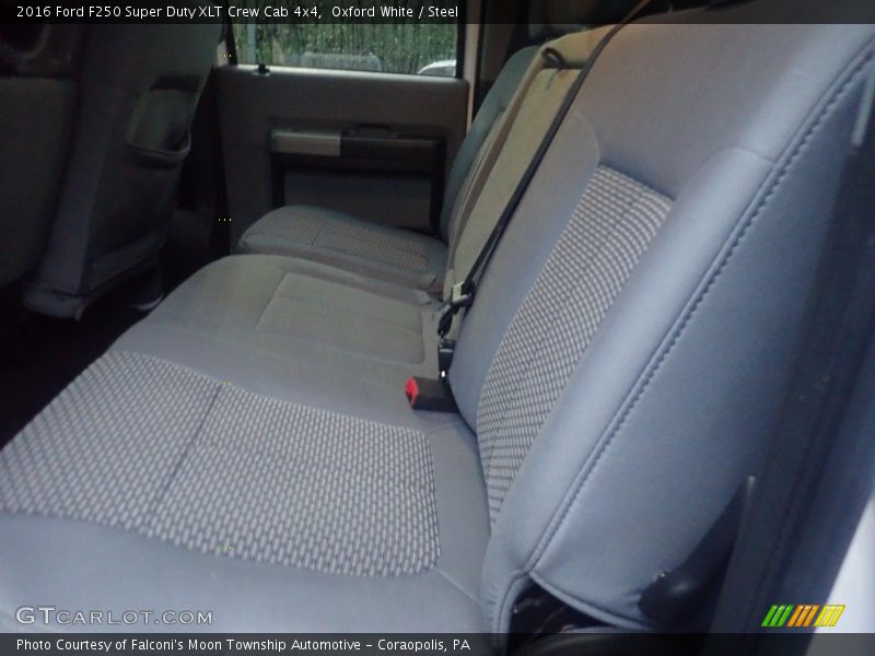Oxford White / Steel 2016 Ford F250 Super Duty XLT Crew Cab 4x4