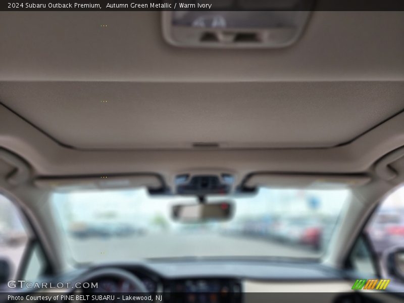 Autumn Green Metallic / Warm Ivory 2024 Subaru Outback Premium