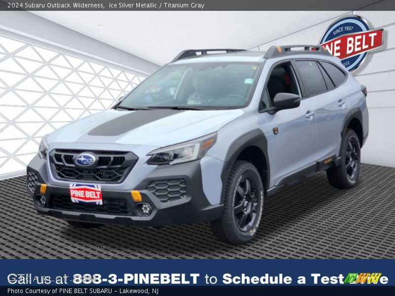 Ice Silver Metallic / Titanium Gray 2024 Subaru Outback Wilderness