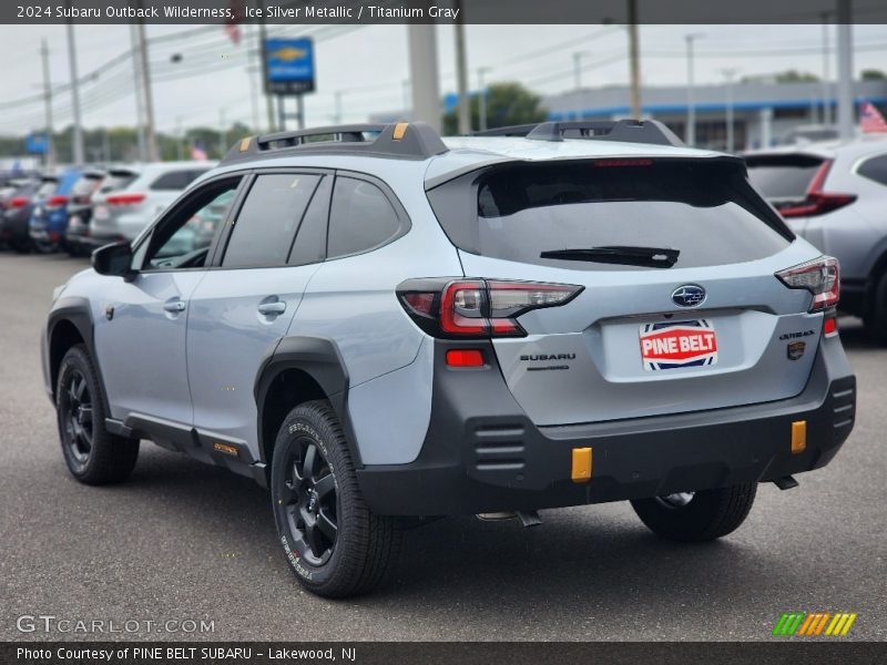 Ice Silver Metallic / Titanium Gray 2024 Subaru Outback Wilderness