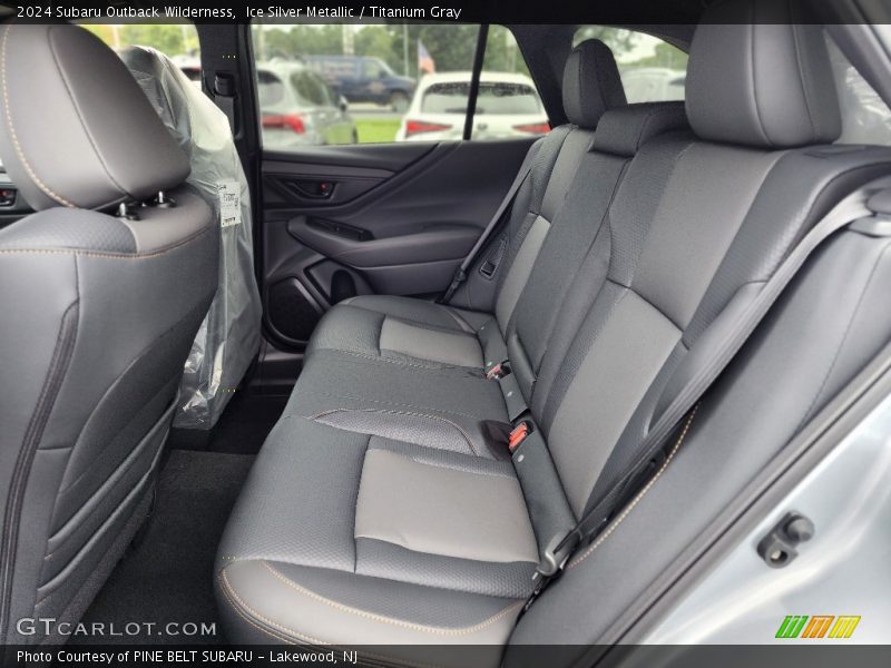 Ice Silver Metallic / Titanium Gray 2024 Subaru Outback Wilderness