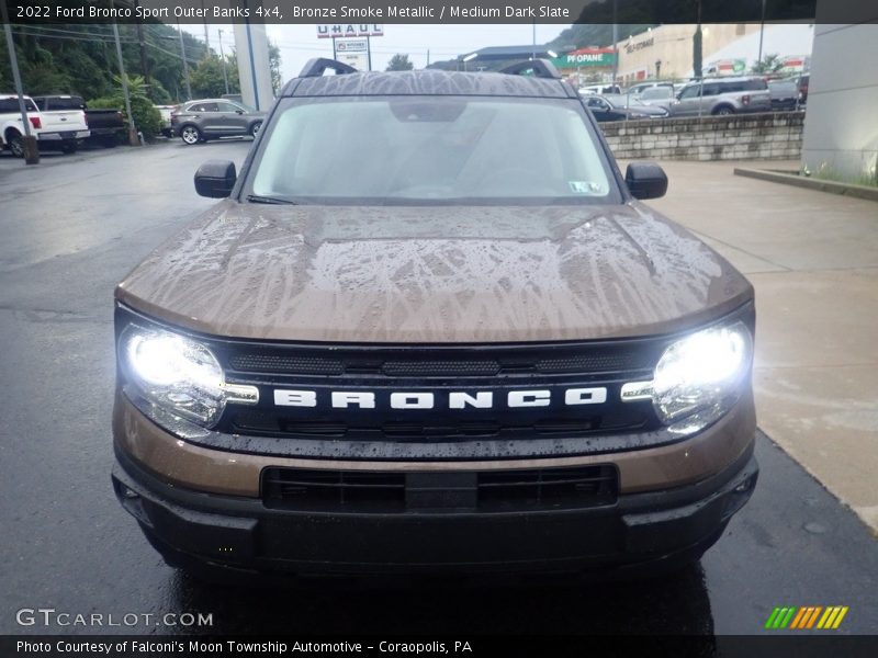 Bronze Smoke Metallic / Medium Dark Slate 2022 Ford Bronco Sport Outer Banks 4x4