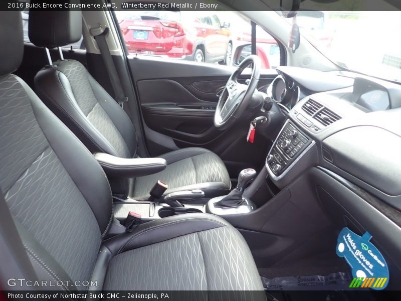 Winterberry Red Metallic / Ebony 2016 Buick Encore Convenience AWD