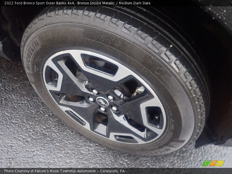 Bronze Smoke Metallic / Medium Dark Slate 2022 Ford Bronco Sport Outer Banks 4x4