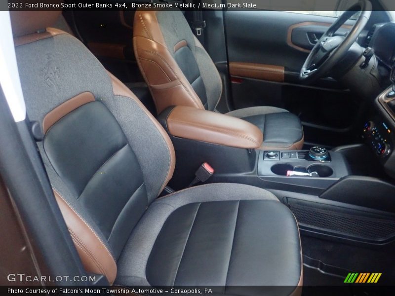 Front Seat of 2022 Bronco Sport Outer Banks 4x4