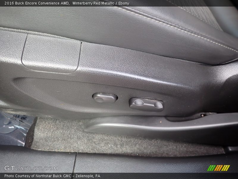 Winterberry Red Metallic / Ebony 2016 Buick Encore Convenience AWD